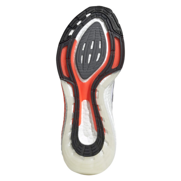 adidas Men's Ultraboost 21 - Ftwr White/Core Black/Solar Red - Image 5