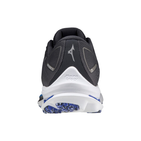 Mizuno Men's Wave Rider 25 - Obsidian/10077C/Violet Blue - Image 6