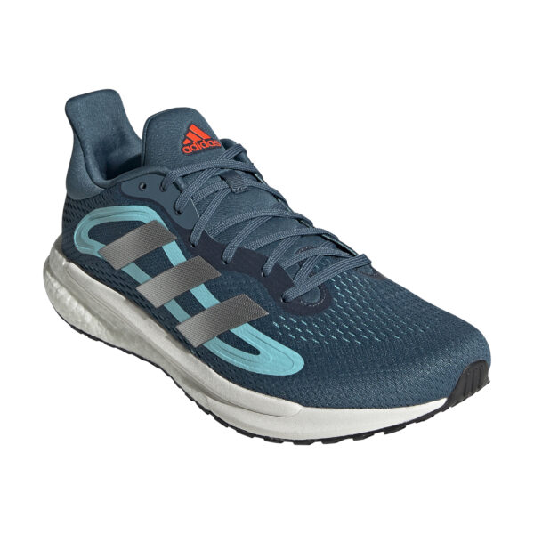 Adidas Men's Solar Glide 4 - Orbit Indigo/Silver Met./Pulse Aqua - Image 3
