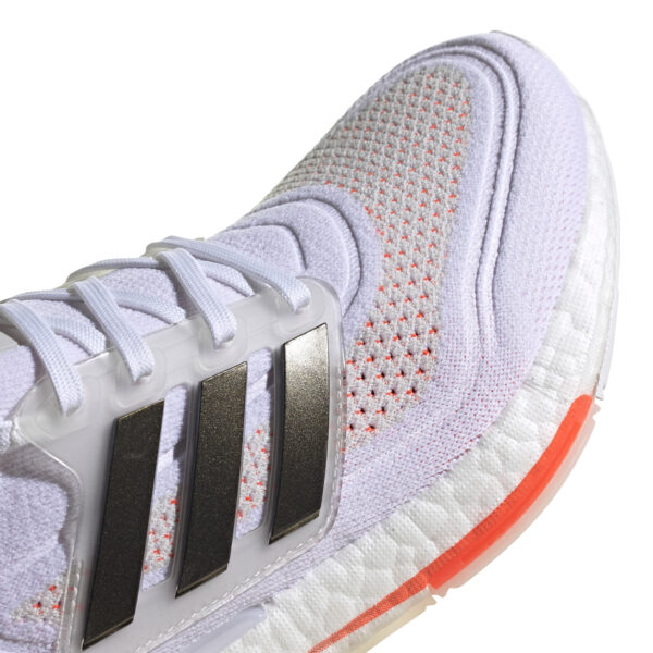 adidas Women's Ultraboost 21 - Ftwr White/Core Black/Solar Red - Image 6