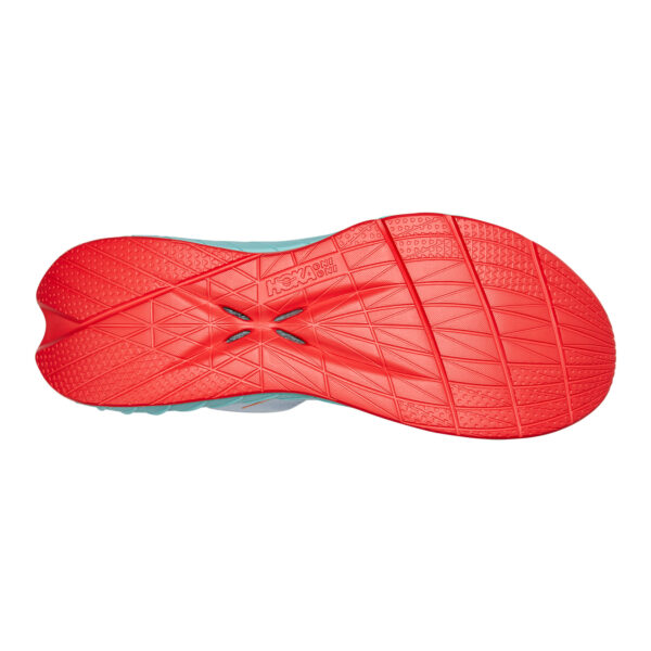 Hoka Men's Carbon X 2 - White/Blazing Orange - Image 7