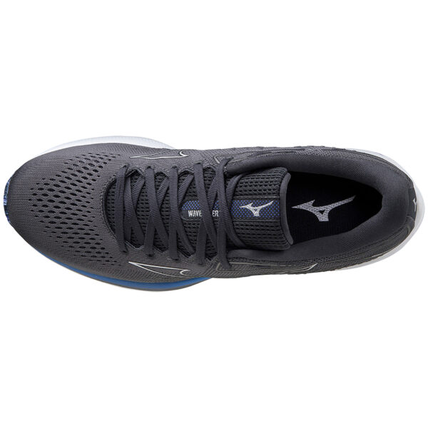 Mizuno Men's Wave Rider 25 - Obsidian/10077C/Violet Blue - Image 4