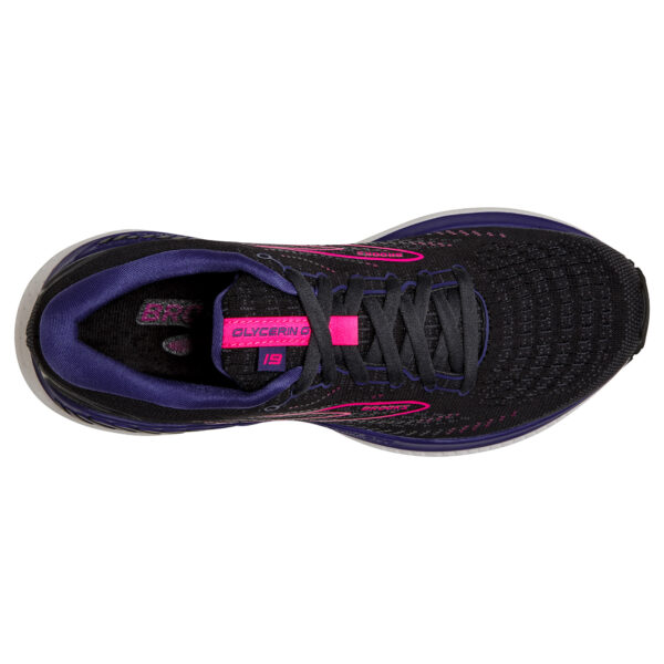 Brooks Women's Glycerin GTS 19 - Black/Ebony/Pink - Image 5