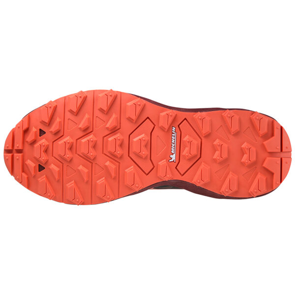 Mizuno Women's Wave Daichi 6 - Fudge/Living Coral/Obsidian - Image 3