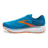 Brooks Men's Ghost 14 - Vivid Blue/Orange/White - Image 2