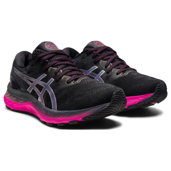 Asics Women's Gel-Nimbus 23 - Black/Pure Silver - Image 3
