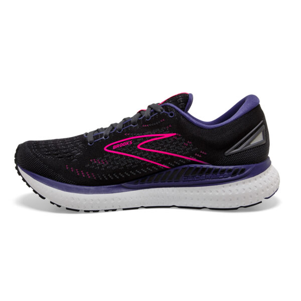 Brooks Women's Glycerin GTS 19 - Black/Ebony/Pink - Image 2