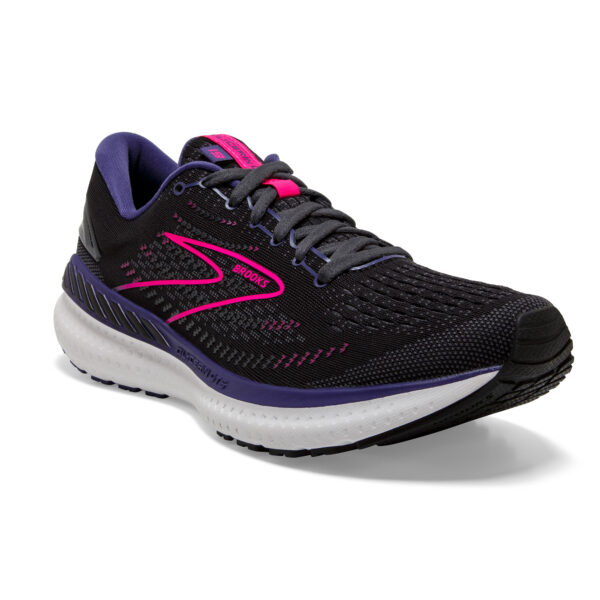 Brooks Women's Glycerin GTS 19 - Black/Ebony/Pink - Image 3