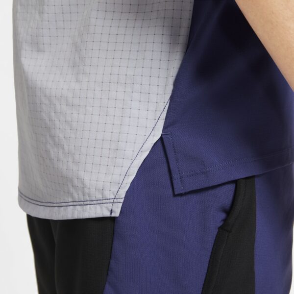 Nike Men's Dri-FIT Rise 365 Trail Tank - Ghost/Dk Purple Dust/Reflective Silver - Image 6