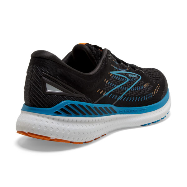 Brooks Men's Glycerin GTS 19 - Black/Blue/Orange - Image 4