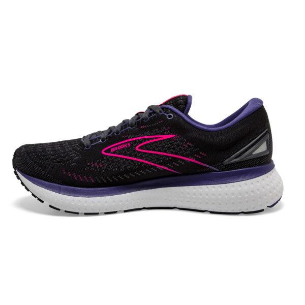 Brooks Women's Glycerin 19 - Black/Ebony/Pink - Image 2