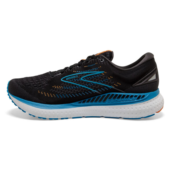 Brooks Men's Glycerin GTS 19 - Black/Blue/Orange - Image 2