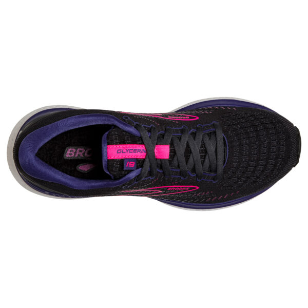 Brooks Women's Glycerin 19 - Black/Ebony/Pink - Image 5