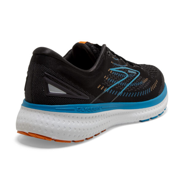 Brooks Men's Glycerin 19 - Black/Blue/Orange - Image 4