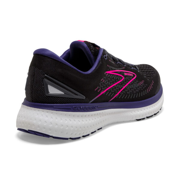 Brooks Women's Glycerin 19 - Black/Ebony/Pink - Image 4