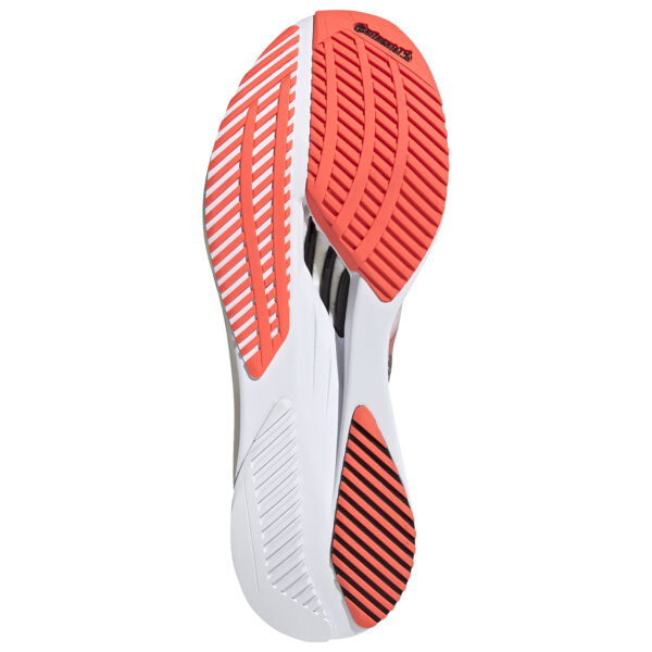adidas Men's adizero Boston 10 - Ftwr White/Core Black/Solar Red - Image 5