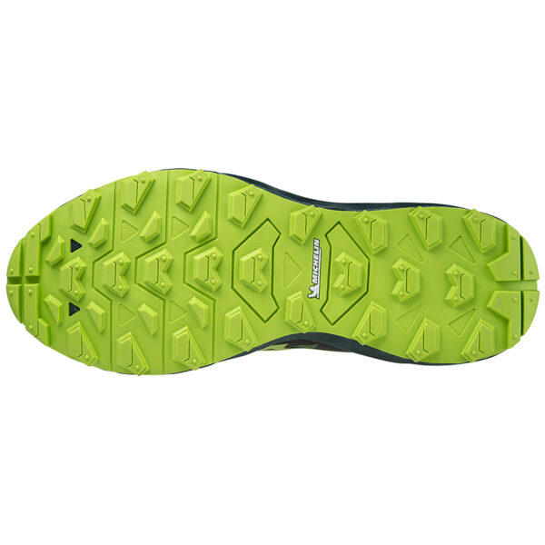 Mizuno Men's Wave Daichi 6 - Green Gables/Lime Green/Obsidian - Image 3