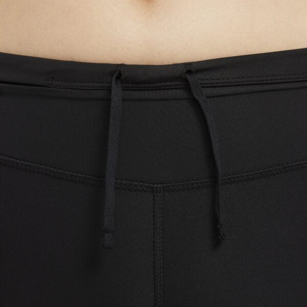 Nike Women's Epic Fast Mid-Rise Tights - Black/Reflective Silver - Image 4