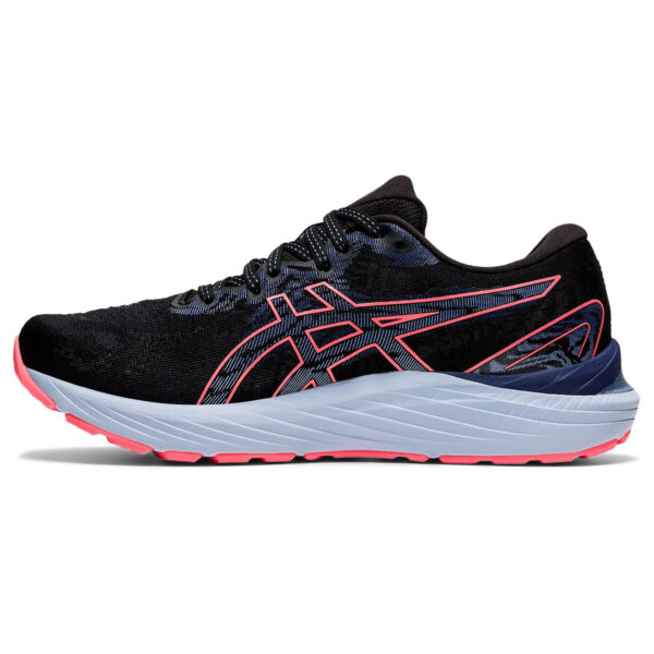 Asics Women's Gel-Cumulus 23 - Black/Blazing Coral - Image 2