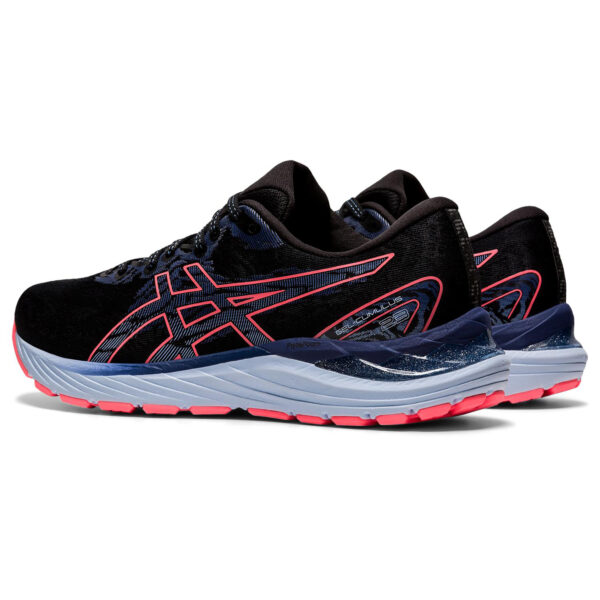 Asics Women's Gel-Cumulus 23 - Black/Blazing Coral - Image 4