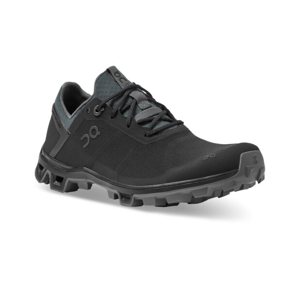 On Running Women's Cloudventure Peak - Black/Rock - Image 3