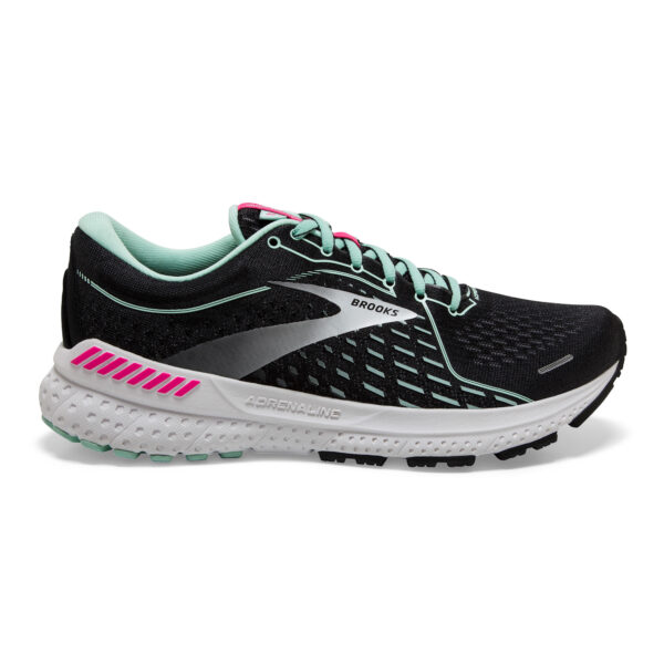 Brooks Women's Adrenaline GTS 21 - Black/Pink/Yucca
