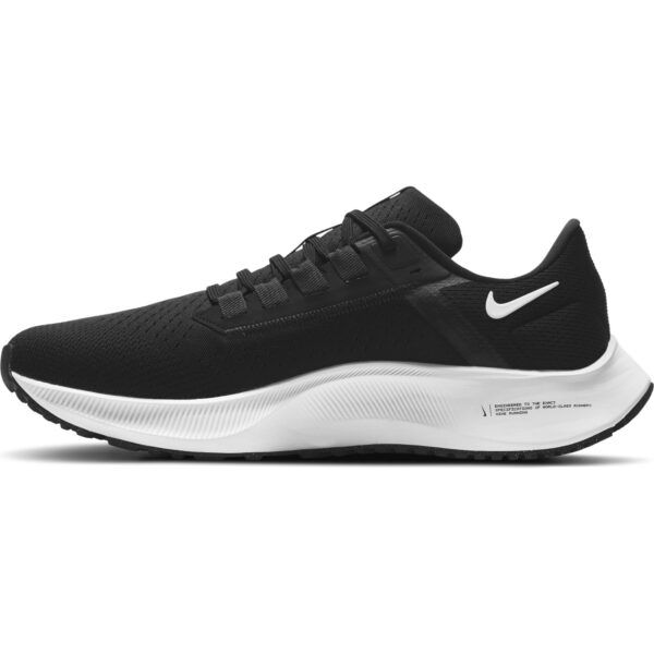 Nike Men's Air Zoom Pegasus 38 - Black/White/Anthracite/Volt - Image 2