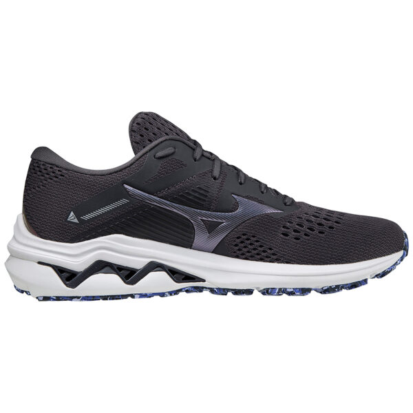 Mizuno Men's Wave Inspire 17 - Blackened Pearl/10077C/Violet Blue - Image 2