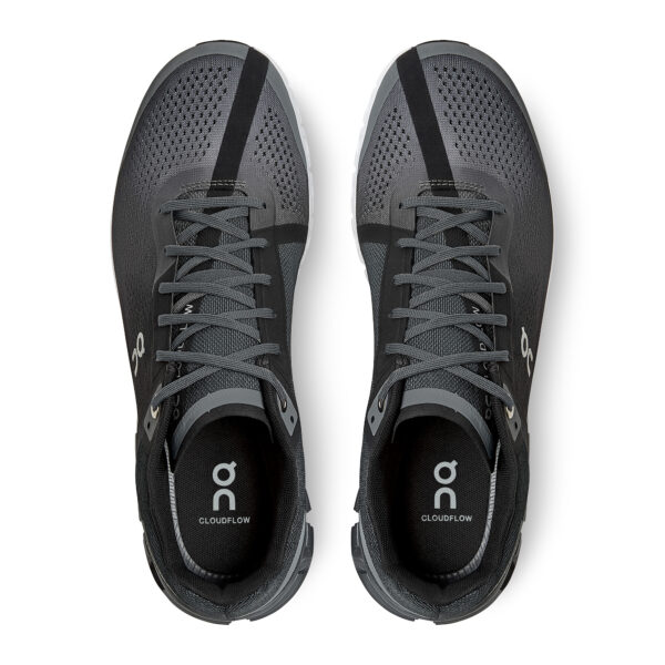 On Running Men's Cloudflow 3.0 - Black/Asphalt - Image 4