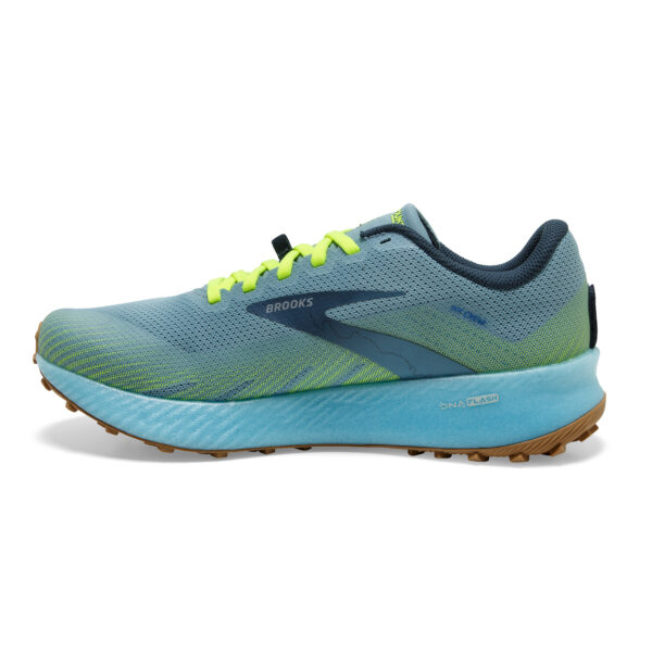 Brooks Women's Catamount - Blue/Nightlife/Biscuit - Image 2