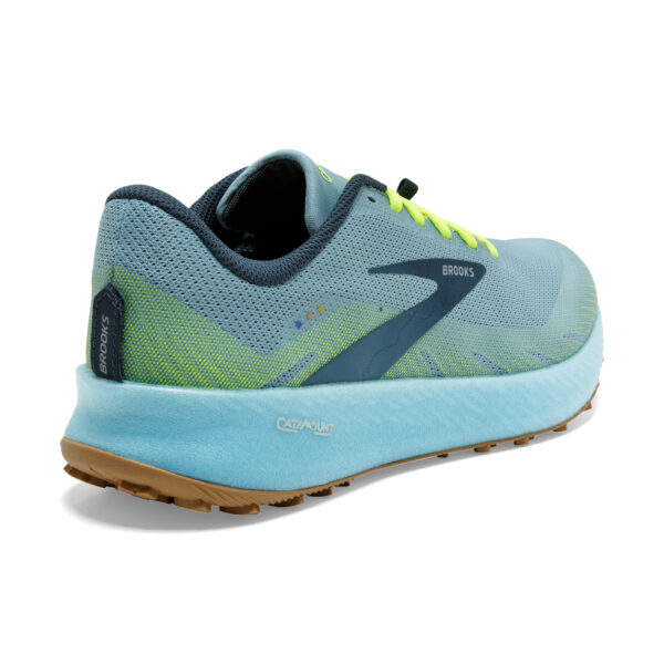 Brooks Women's Catamount - Blue/Nightlife/Biscuit - Image 4
