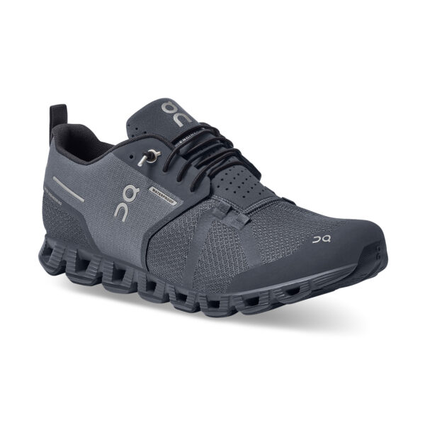 On Running Men's Cloud Waterproof - Eclipse/Rock - Image 3