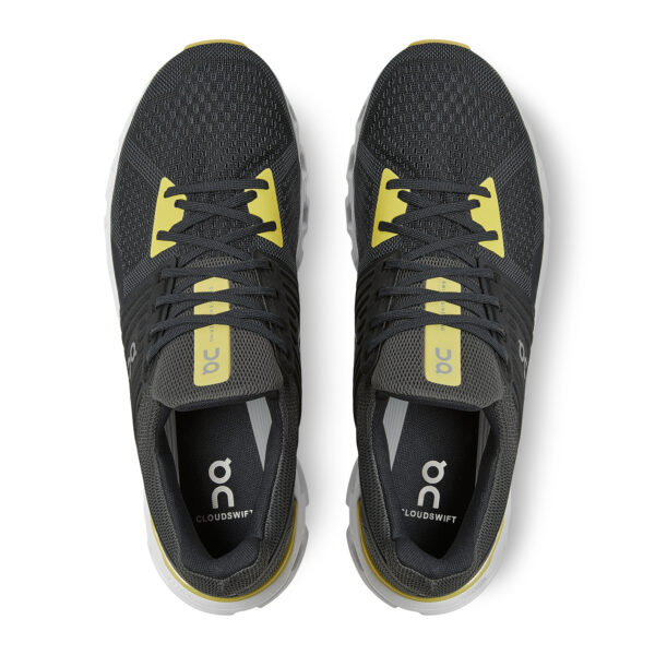 On Running Men's Cloudswift - Magnet/Citron - Image 4