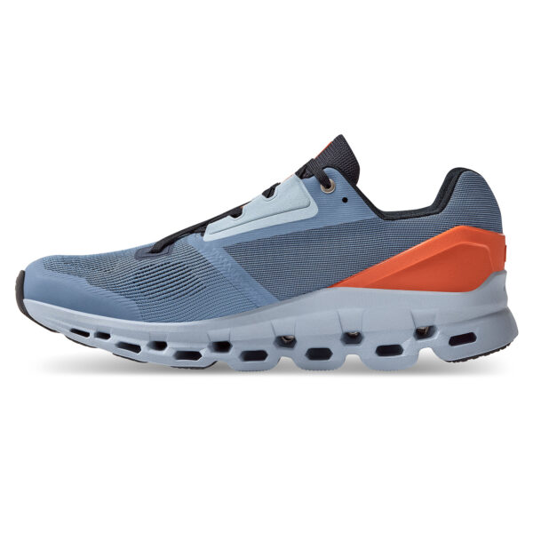 On Running Men's Cloudstratus - Lake/Flare - Image 2