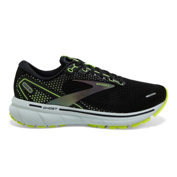 Brooks Men's Ghost 14 - Black/Nightlife/Spa Blue
