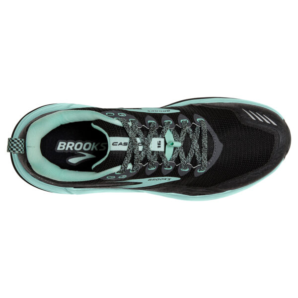 Brooks Women's Cascadia 16 - Black/Ebony/Yucca - Image 5