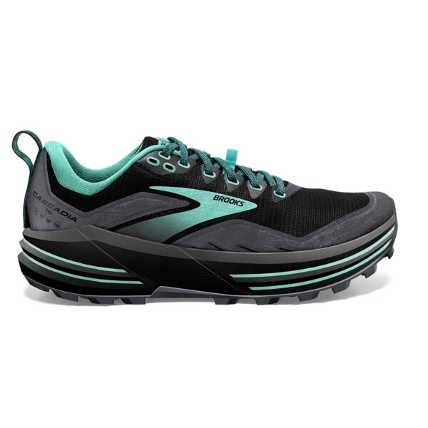 Brooks Women's Cascadia 16 - Black/Ebony/Yucca