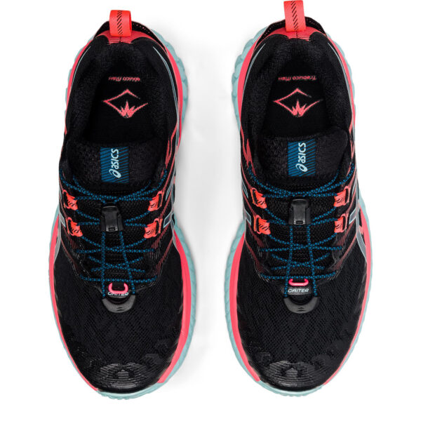 Asics Women's Trabuco Max - Black/Blazing Coral - Image 6