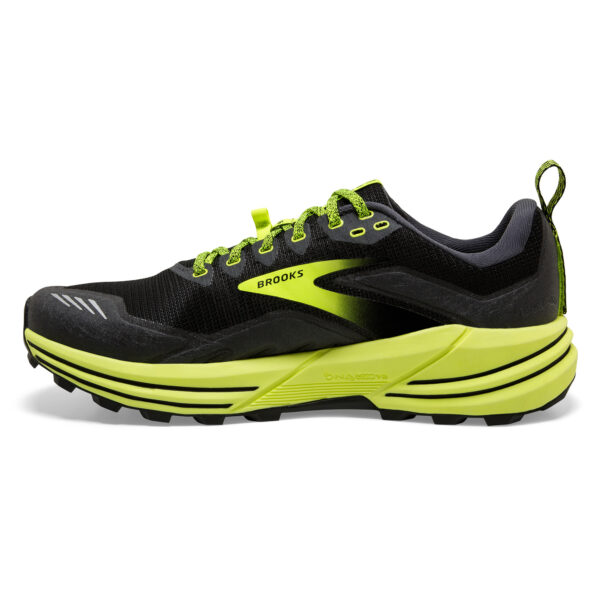 Brooks Men's Cascadia 16 - Black/Ebony/Nightlife - Image 2