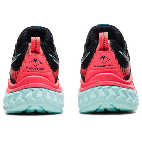 Asics Women's Trabuco Max - Black/Blazing Coral - Image 5