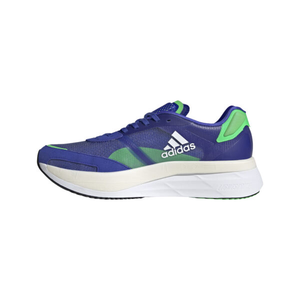 adidas Men's adizero Boston 10 - Sonic Ink/Ftwr White/Screaming Green - Image 2