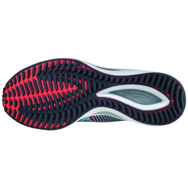Mizuno Men's Wave Rebellion - India Ink/Scuba Blue/Ignition Red - Image 4