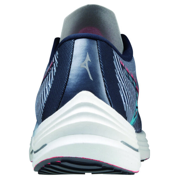 Mizuno Men's Wave Rebellion - India Ink/Scuba Blue/Ignition Red - Image 5