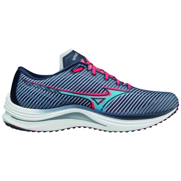 Mizuno Men's Wave Rebellion - India Ink/Scuba Blue/Ignition Red