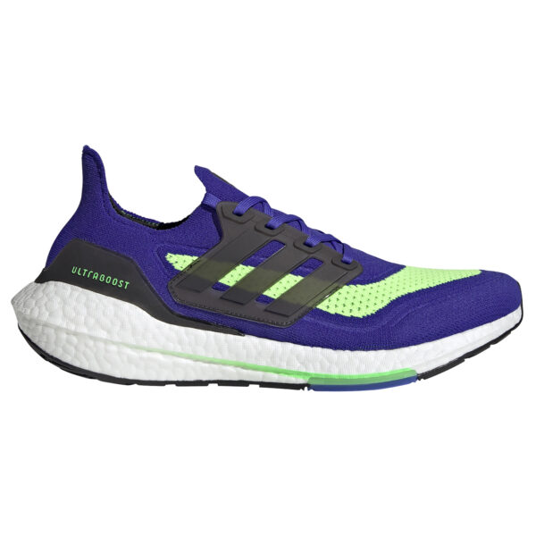 adidas Men's Ultraboost 21 - Sonic Ink/Core Black/Screaming Green