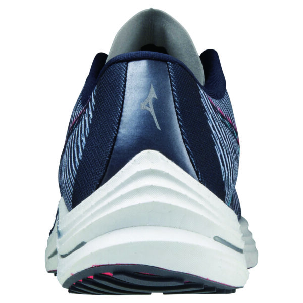 Mizuno Women's Wave Rebellion - India Ink/Scuba Blue/Cayenne - Image 5
