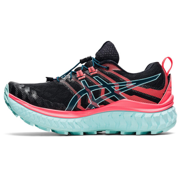 Asics Women's Trabuco Max - Black/Blazing Coral - Image 2