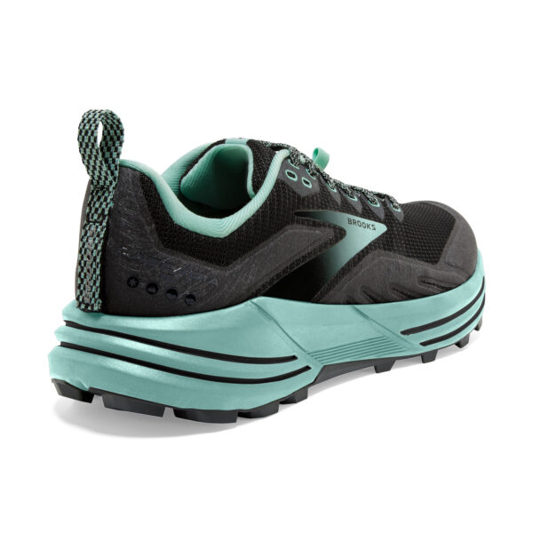 Brooks Women's Cascadia 16 - Black/Ebony/Yucca - Image 4