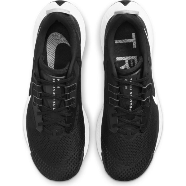 Nike Men's Pegasus Trail 3 - Black/Pure Platinum/Dk Smoke Grey - Image 5