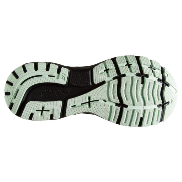 Brooks Women's Ghost 14 GTX - Black/Blackened Pearl/Aquaglas - Image 6